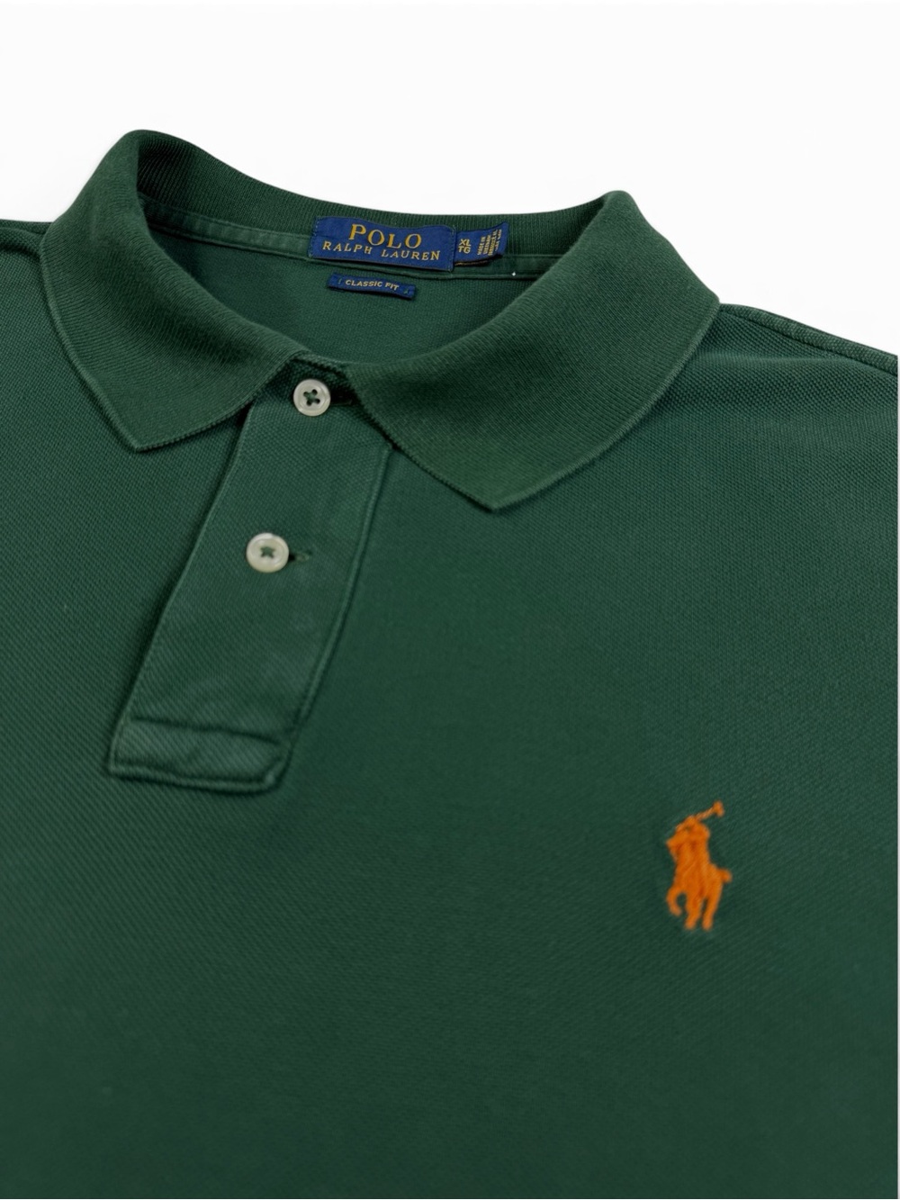 Polo Ralph Lauren Classic Fit Long Sleeve Polo Deep Green XL